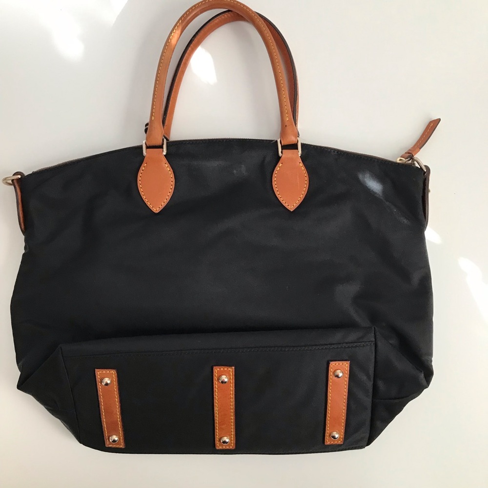 Dooney & Bourke Black and Tan Women Bag - Picture 3 of 16